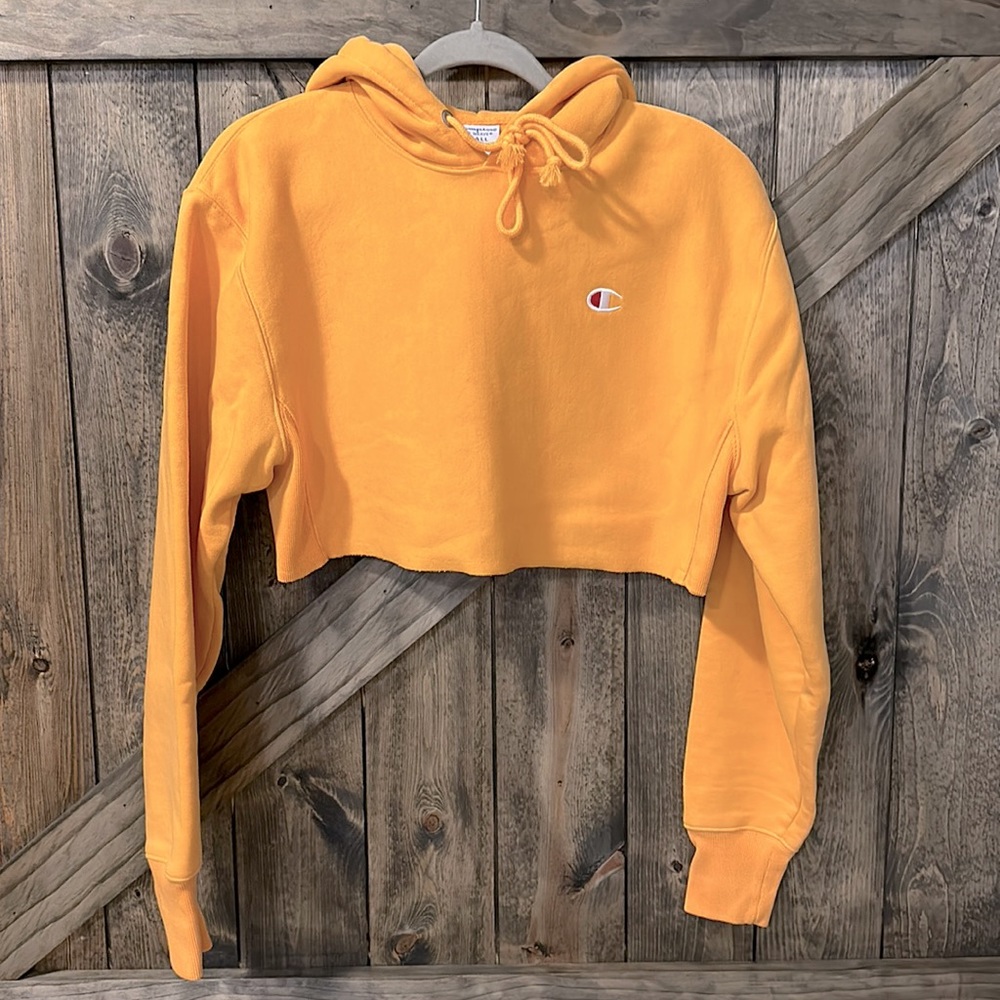 Champion Reverse Weave Cropped Hoodie - Picture 1 of 3